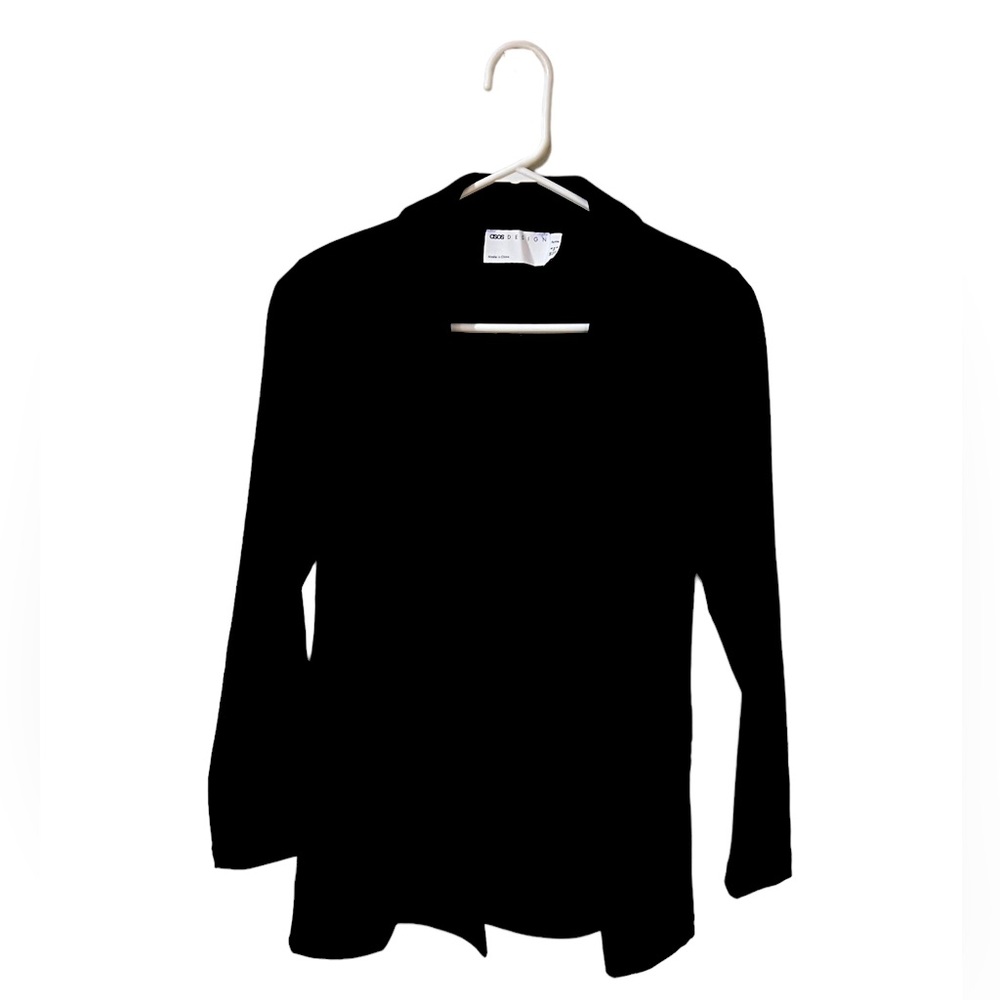 Black Stretchy Blazer, size 2 petite, asos